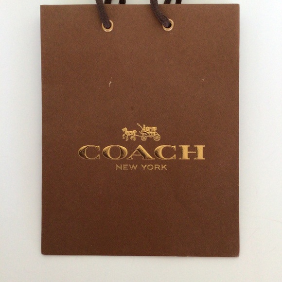 COACH MEDIUM GIFT SHOPPING PAPER BAG - Picture 2 of 7